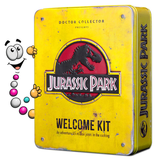 Replica caja metal Jurassic Park Welcome Kit Standard