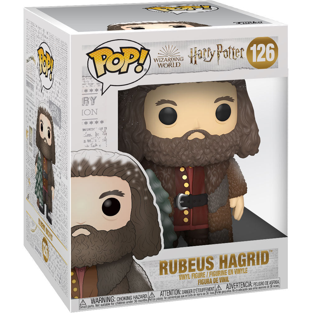 Figura POP Harry Potter Holiday Hagrid 15cm