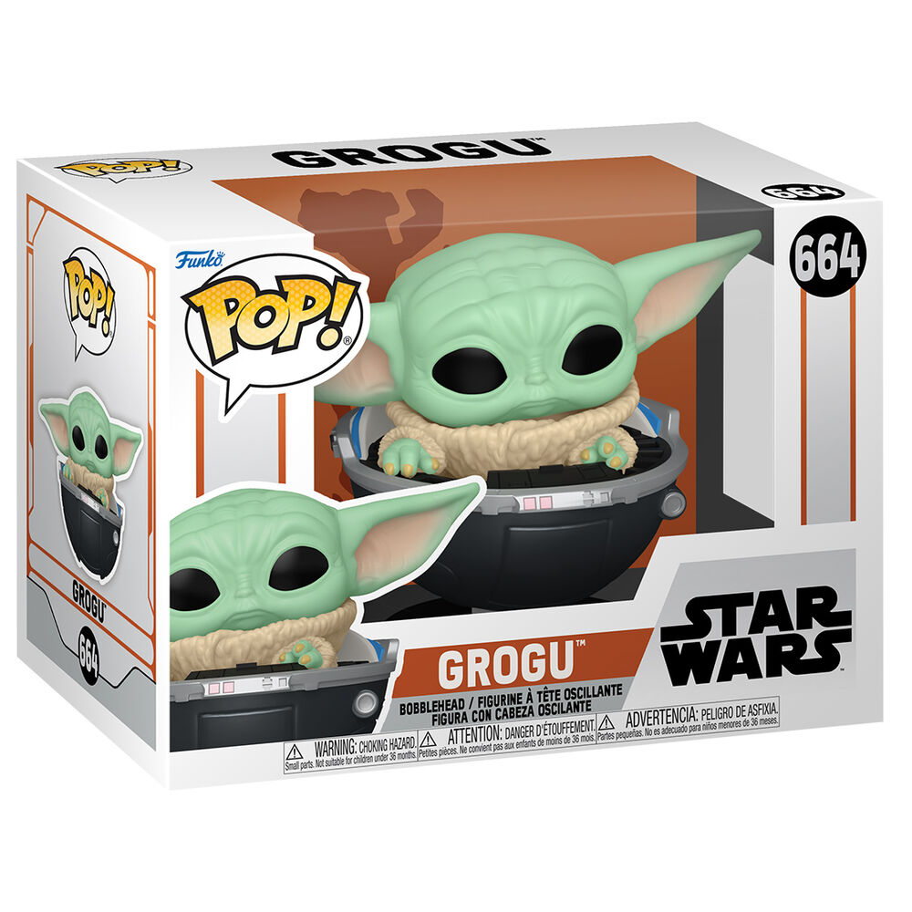 Figura POP Star Wars Mandalorian Grogu