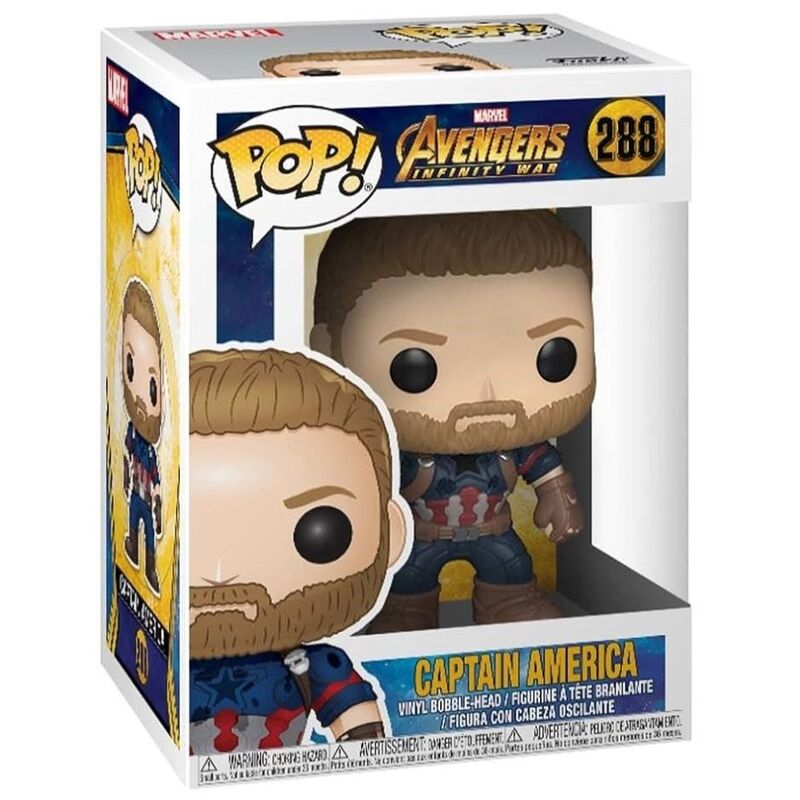Figura POP Marvel Avengers Infinity War Capitan America