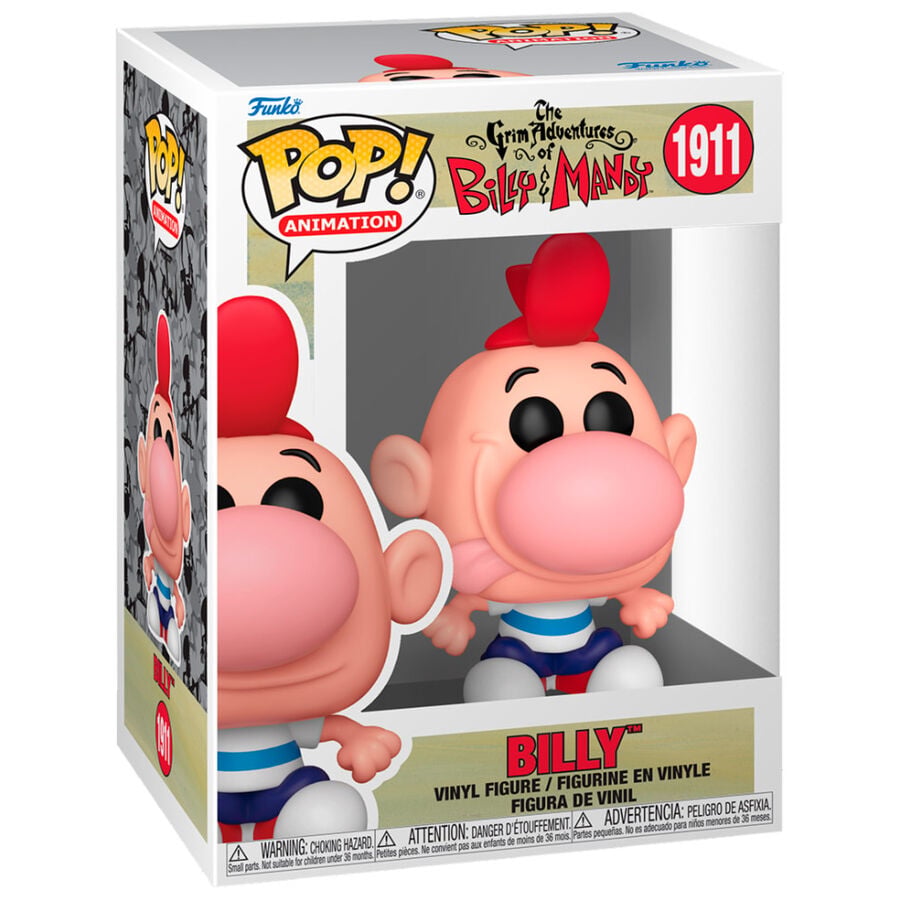 LANZAMIENTO 28/08/2026 | Figura POP The Grim Adventure of Billy & Mandy Billy