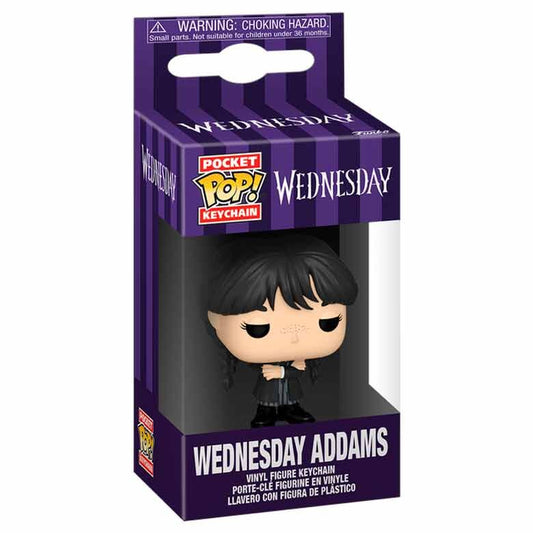 Llavero Pocket POP Miercoles Wednesday Addams