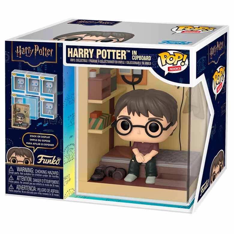 LANZAMIENTO 29/09/2026 | Figura POP Nooks Harry Potter in Cupboard