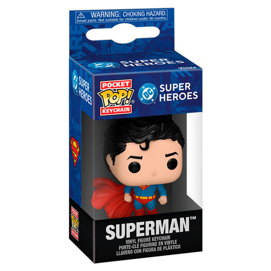 Llavero Pocket POP DC Comics Superman