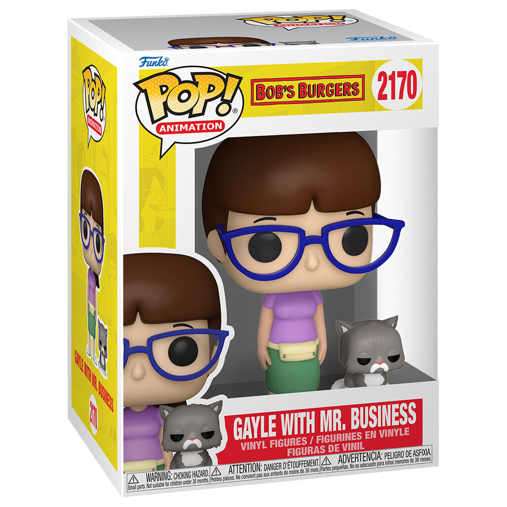 Figura POP Bob's Burgers Gayle with Mr. Business
