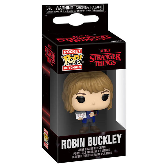 Llavero Pocket POP Stranger Things 5 Robin Buckley