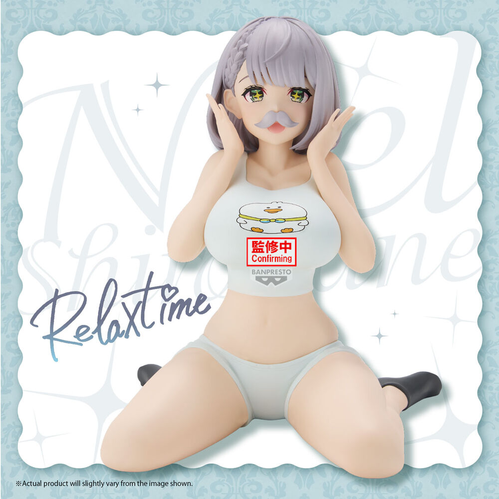 Figura Shirogane Noel Relax Time Hololive 12cm
