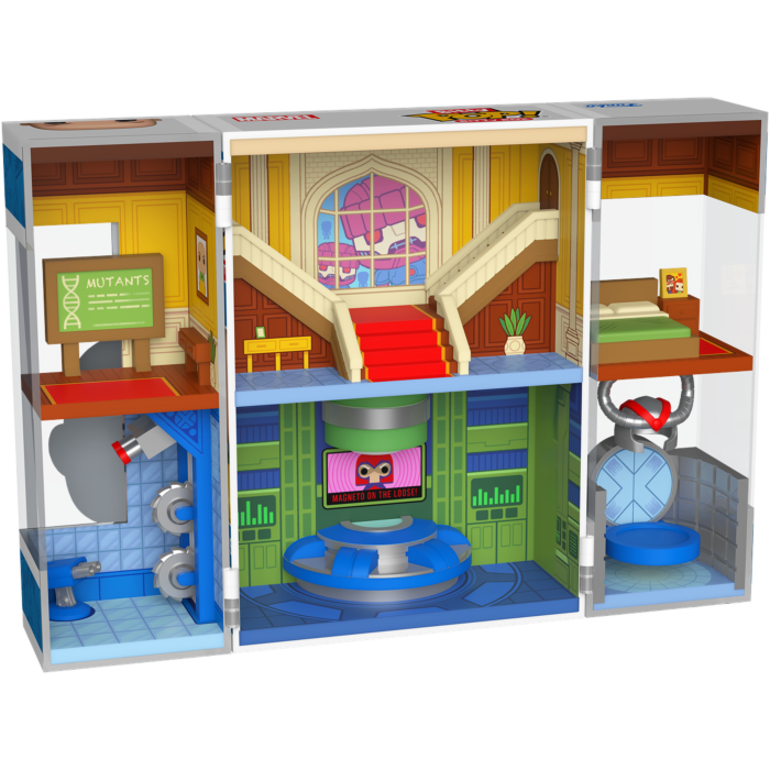 Figura Bitty Boxes Marvel X-Men The X-Mansion