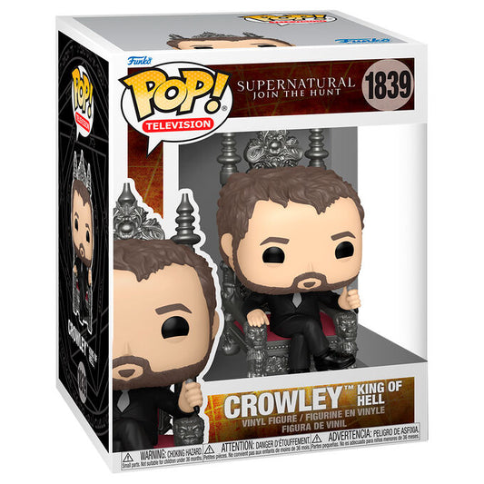 Figura POP Premium Supernatural Join the Hunt Death Crowley King of Hell