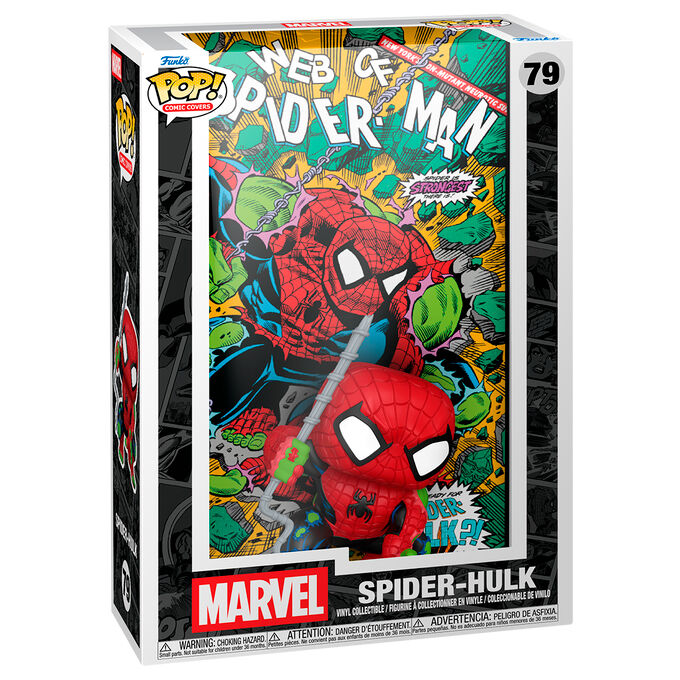 Figura POP Comic Covers Marvel Web of Spider-Man Spider-Hulk