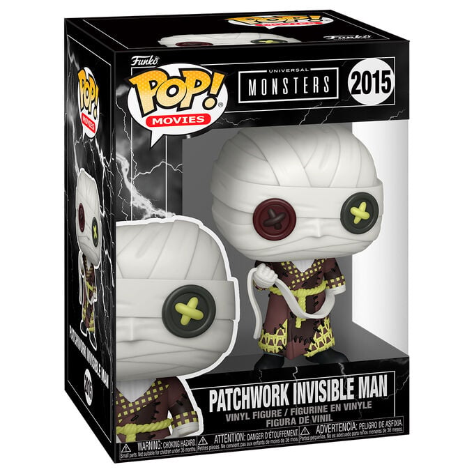 Figura POP Universal Monsters Patchwork Invisible Man
