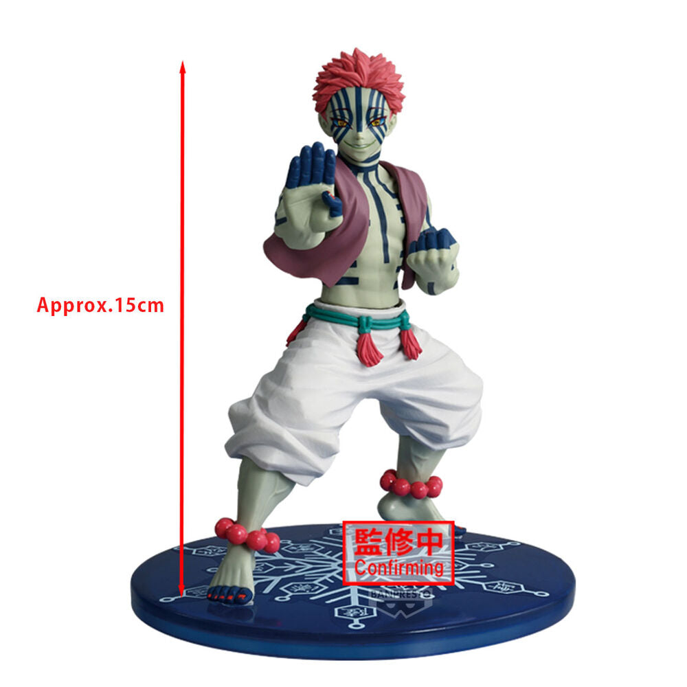 LANZAMIENTO 31/08/2026 | Figura Akaza Vibration Star Demon Slayer Kimetsu no Yaiba 15cm