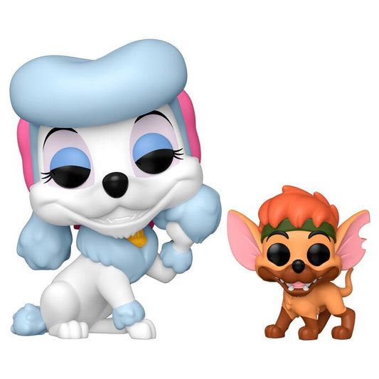 Figura POP Disney Oliver & Company Georgette with Tito