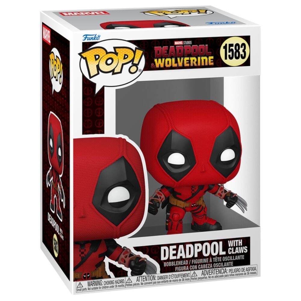 Figura POP Marvel Deadpool 3 Deadpool with Claws