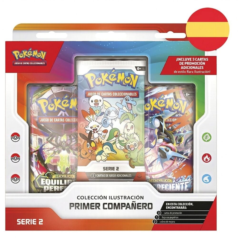 Juego cartas Primer Compañero Pokemon español