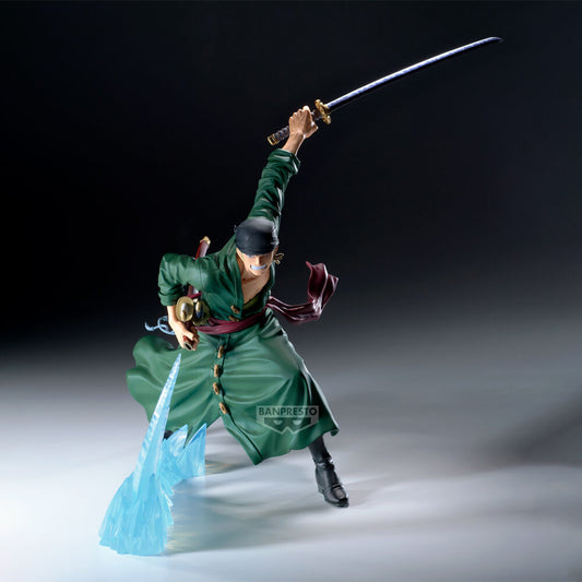 LANZAMIENTO 30/11/2026 | Figura Roronoa Zoro Maximatic Plus One Piece 28cm