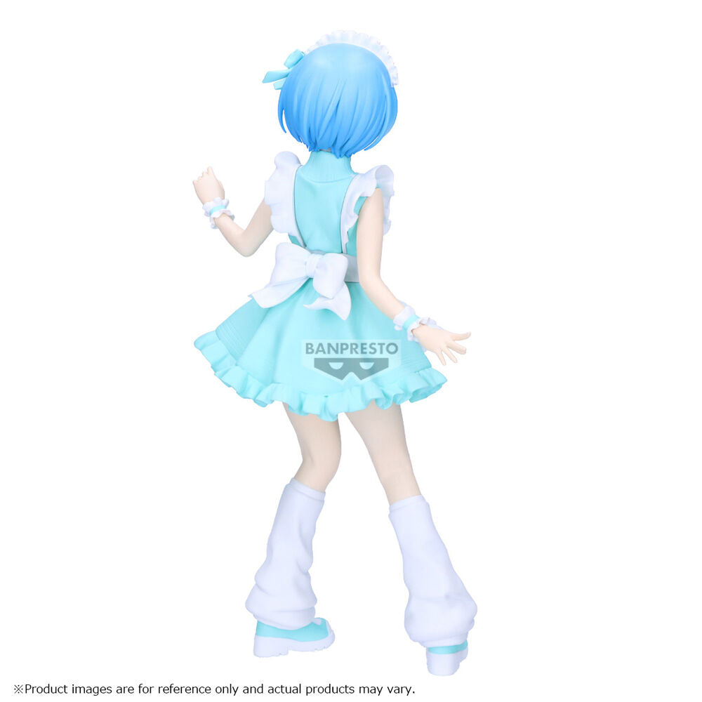 Figura Rem Jersey Maid Glitter Glamours Re:ZERO 23cm