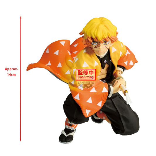 LANZAMIENTO 30/11/2026 | Figura Zenitsu Agatsuma Maximatic Demon Slayer 14cm