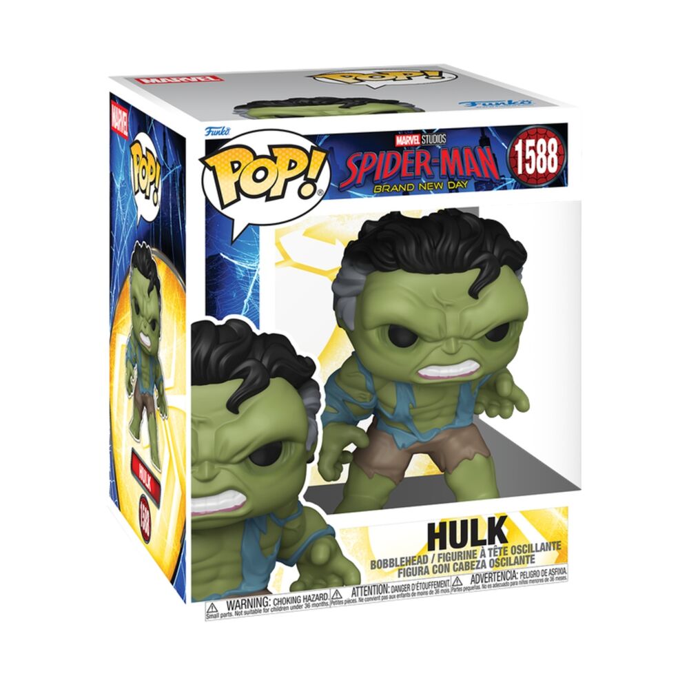 Figura POP Super Marvel Spiderman Brand New Day Hulk