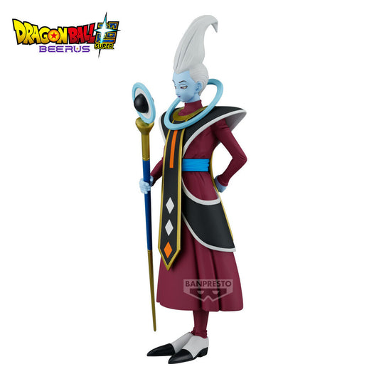 LANZAMIENTO 31/12/2026 | Figura Whis Solid Edge Works Dragon Ball Super Beerus 22cm