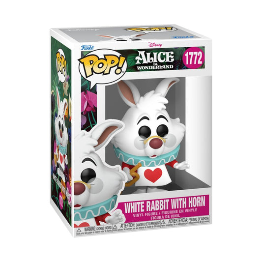 Figura POP Disney Alice In Wonderland White Rabbit With Horn