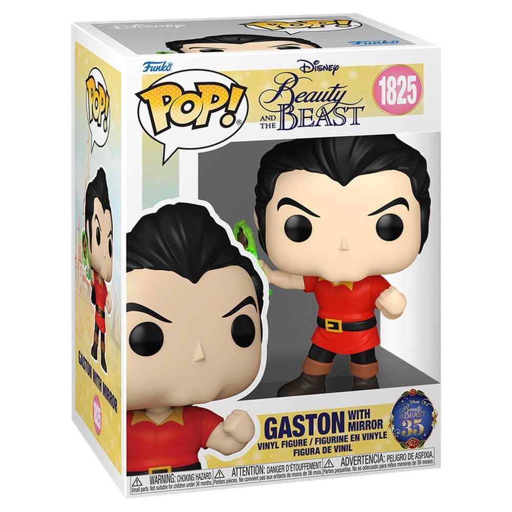 LANZAMIENTO 30/10/2026 | Figura POP Disney Beauty And The Beast Gaston with Mirror
