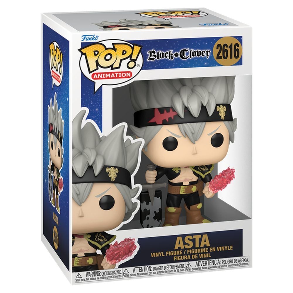 LANZAMIENTO 30/11/2026 | Figura POP Black Clover Asta