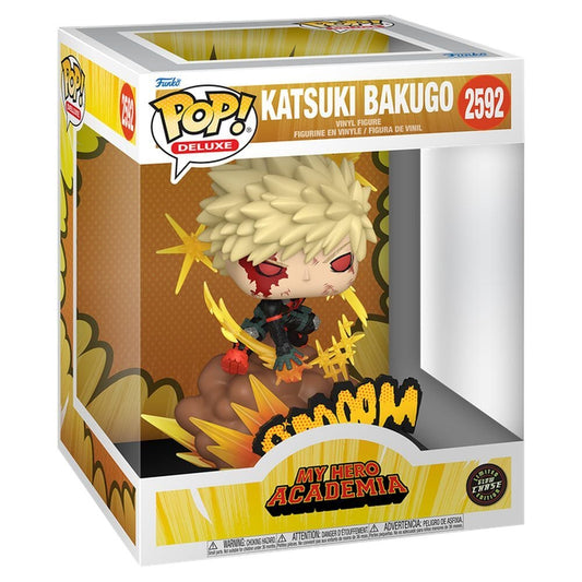 LANZAMIENTO 30/11/2026 | Figura POP Deluxe My Hero Academia Katsuki Bakugo