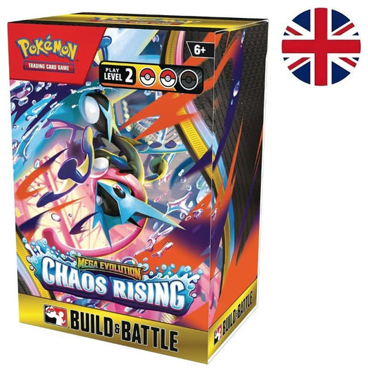 Juego cartas Booster Bundle Chaos Rising Build & Battle Box Pokemon Ingles