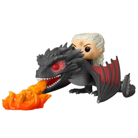 Figura POP Rides Juego de Tronos Daenerys on Fiery Drogon