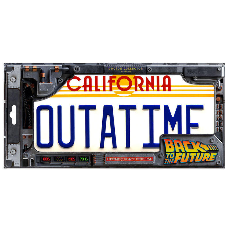 LANZAMIENTO 29/09/2026 | Replica matricula DeLorean Outatime Regreso al Futuro