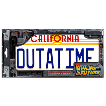 LANZAMIENTO 29/09/2026 | Replica matricula DeLorean Outatime Regreso al Futuro