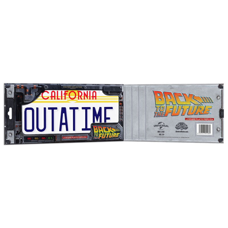 LANZAMIENTO 29/09/2026 | Replica matricula DeLorean Outatime Regreso al Futuro