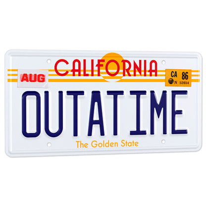 LANZAMIENTO 29/09/2026 | Replica matricula DeLorean Outatime Regreso al Futuro