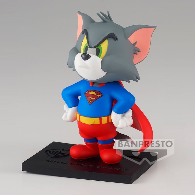 Figura Tom as Superman 100th Anniversary Warner Bross Tom and Jerry 8cm