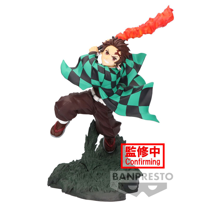 Figura Tanjiro Kamado Combination Battle Demon Slayer Kimetsu no Yaiba 9cm