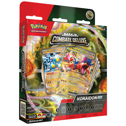 Baraja cartas Koraidon & Miraidon Pokemon español surtido