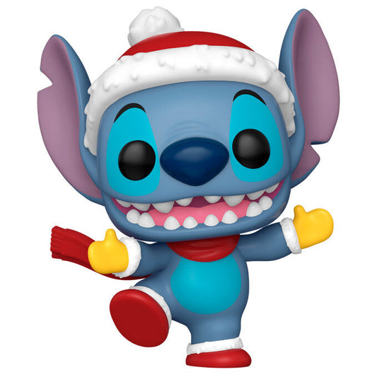 Figura POP Disney Stitch with Santa Hat