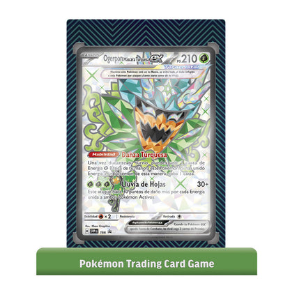 Estuche cartas Ogerpon EX Pokemon español