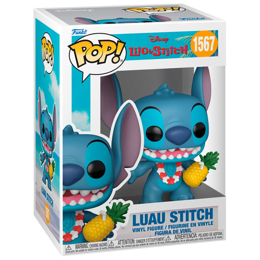Figura POP Disney Lilo & Stitch Luau Stitch
