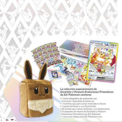 LANZAMIENTO 11/09/2026 | Estuche juego cartas coleccionables Evoluciones Prismaticas Pokemon español