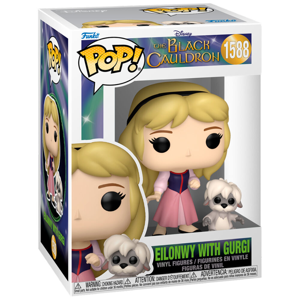 Figura POP Disney El Caldero Negro Eilonwy With Gurgi