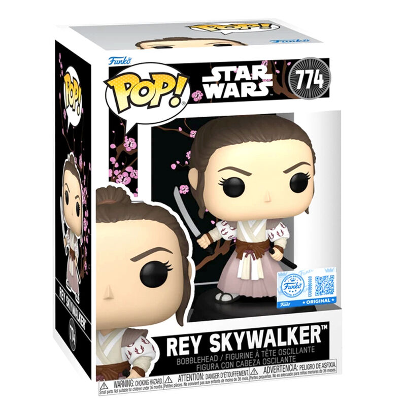 Figura POP Star Wars Impressions Rey Exclusive