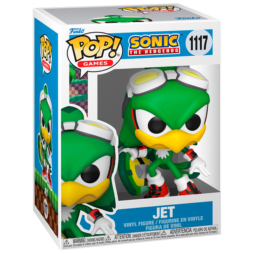 LANZAMIENTO 29/09/2026 | Figura POP Sonic The Hedgehog Jet