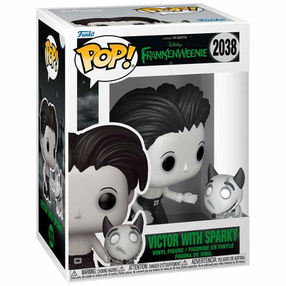 Figura POP Disney Frankenweenie Victor with Sparky