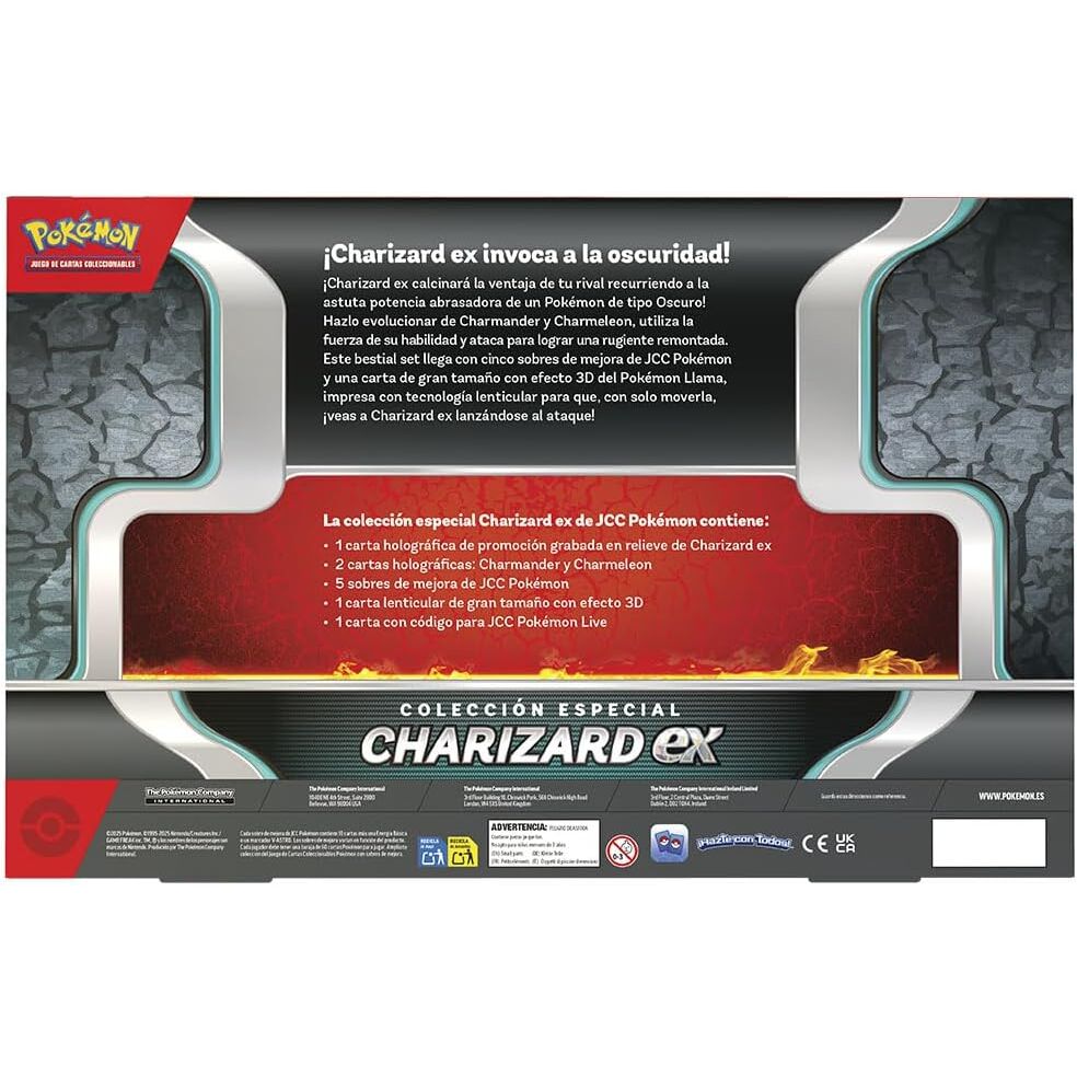 Blister cartas Charizard Pokemon español