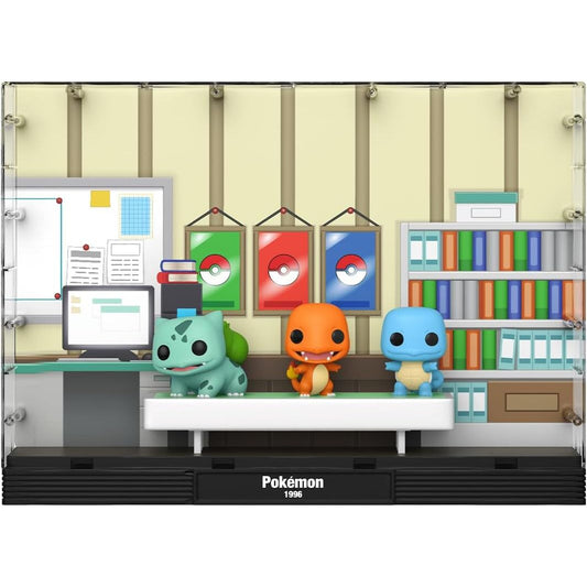 Figura POP Moments Deluxe Pokemon 1996 Bulbasaur Charmander Squirtle