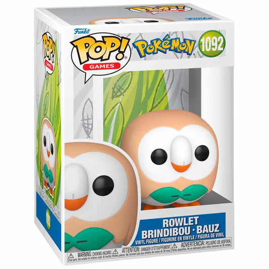 Figura POP Pokemon Rowlet - Brindibou - Bauz