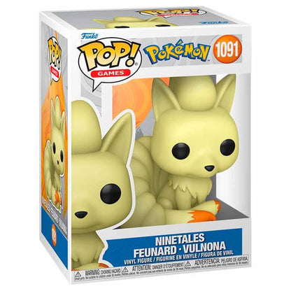 Figura POP Pokemon Ninetales - Feunard - Vulnona