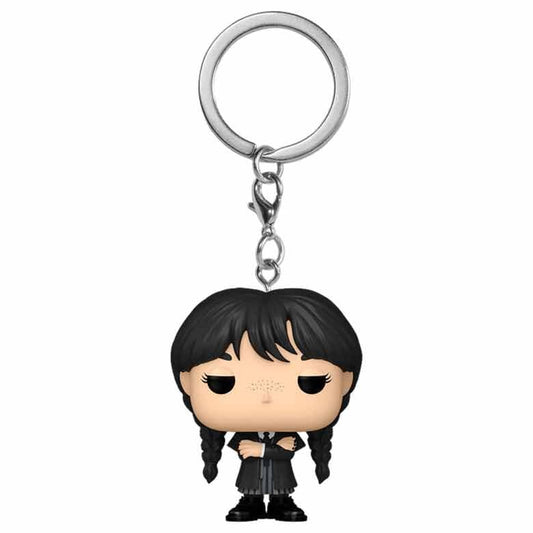 Llavero Pocket POP Miercoles Wednesday Addams